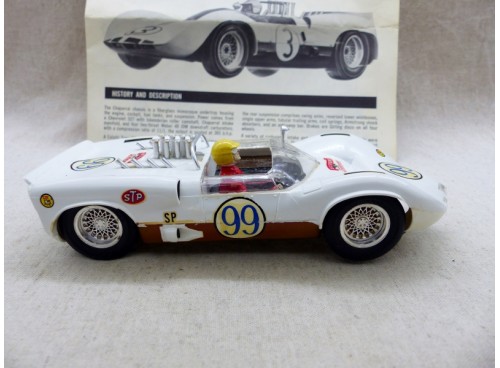 K&B Aurora 1804 Chaparral Slot Car 1/24° Near Mint
