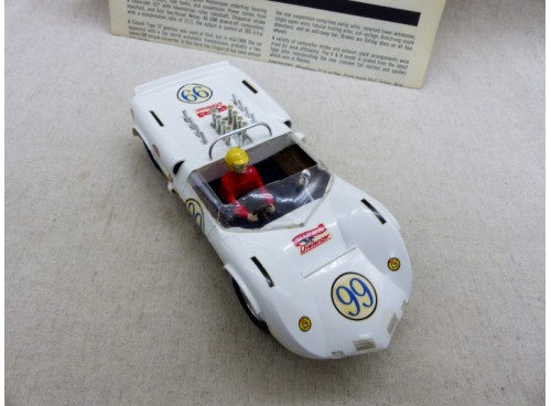 vue de dessus K&B Aurora 1804 Chaparral Slot Car 1/24° Near Mint