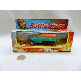 Matchbox K-108 BattleKings M3A1 Half Track Near Mint Box