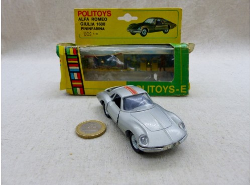 Politoys Export 577 Alfa Romeo Giulia 1600 Sport Pininfarina