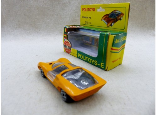 Politoys Export 566 Ferrari P.5 Boite dos