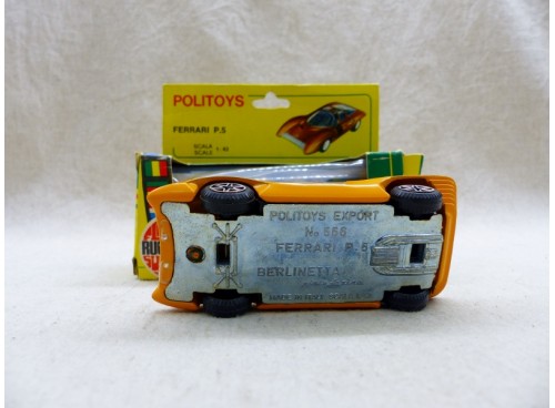 Politoys Export 566 Ferrari P.5 Near Mint Boite