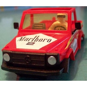 STS Carrosserie Pinzgauer Mercedes 280GD Rouge