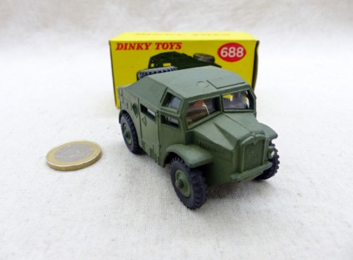 Dinky Toys 688 Field Artillerie Tractor - Tracteur d'Artillerie avec Boite
