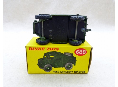 Dinky Toys 688 Field Artillerie Tractor - Tracteur d'Artillerie avec Boite