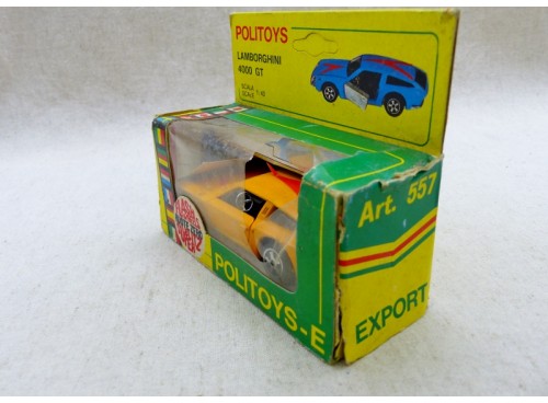 Politoys Export 557 Lamborghini 4000 GT avec Boite