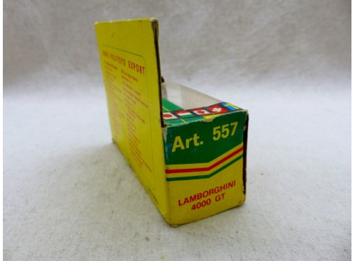 Politoys Export 557 Lamborghini 4000 GT avec Boite