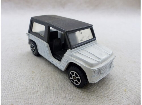 voiture miniature Polistil E27 Mehari Citroën Blanche