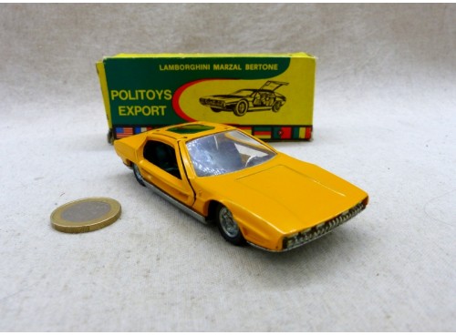 Politoys Export 568 Lamborghini Marzal Berton Near Mint Boite