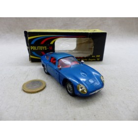 Politoys 516 Alfa Romeo Giulia Zagato TZ TBE avec Boite