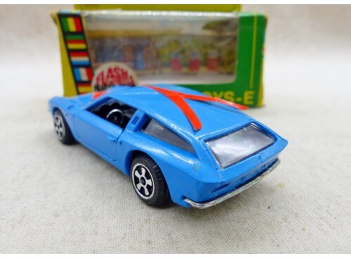Politoys 557 Lamborghini 4000 GT Bleue avec Boite
