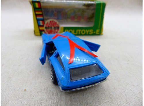Politoys 557 Lamborghini 4000 GT Bleue avec Boite