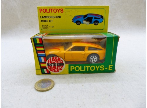 Politoys 557 Lamborghini 4000 GT Neuve Boite (2)