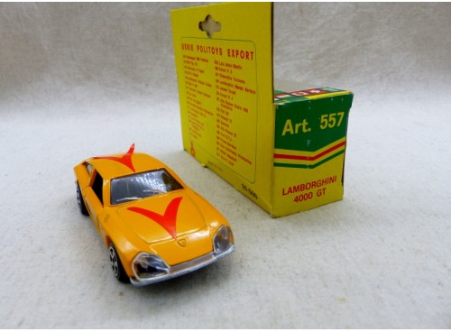 Politoys 557 Lamborghini 4000 GT Neuve Boite (2)