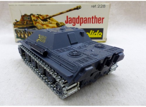 miniature militaire Solido 228 Char Jagpanther Near Mint Boite