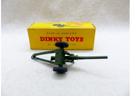 Dinky Toys 692 Canon 5.5" Medium Gun Near Mint Boite