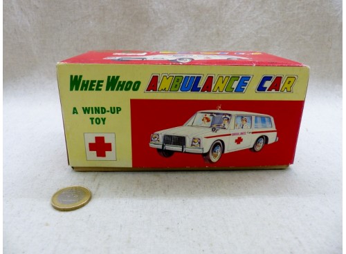 Kanto Toys 1511 Ambulance avec Mécanisme à clé, Neuve en Boite