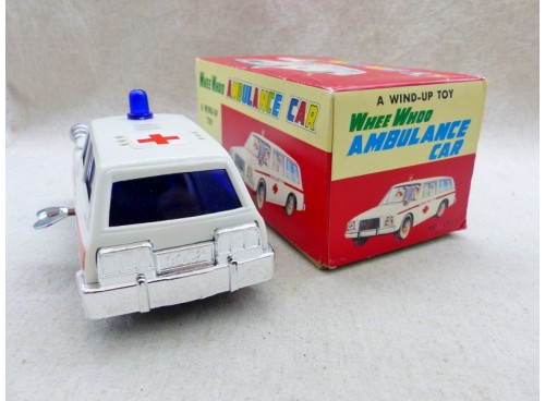 Kanto Toys 1511 Ambulance avec Mécanisme à clé, Neuve en Boite