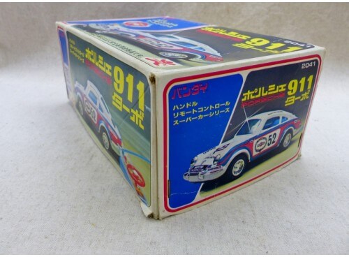 BANDAI 2041 Rarissime Porsche 911 Filoguidée Near Mint Boite Japon