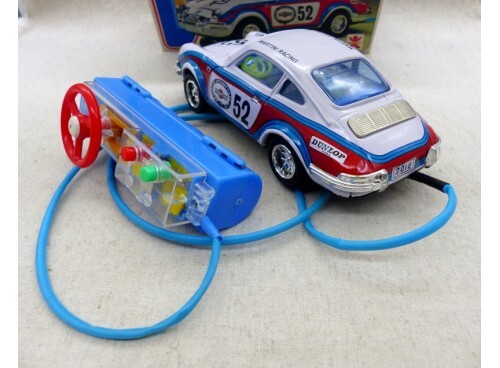 BANDAI 2041 Rarissime Porsche 911 Filoguidée Near Mint Boite Japon Dos