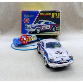 BANDAI 2041 Rarissime Porsche 911 Filoguidée Near Mint Boite Japon