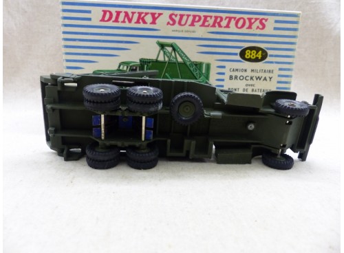 Dinky SuperToys 884 Camion Militaire Brockway Poseur de Pont NM Boite