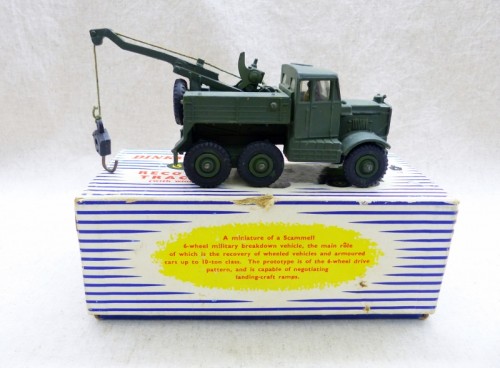 Dinky SuperToys 661 Recovery Truck Dépanneuse Militaire Near Mint Boite