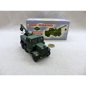 Dinky SuperToys 661 Recovery Truck Dépanneuse Militaire Near Mint Boite