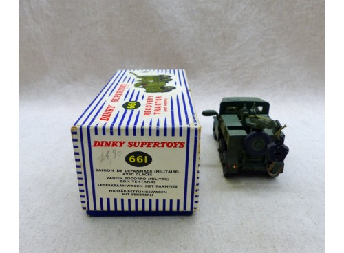 Dinky SuperToys 661 Recovery Truck Dépanneuse Militaire Near Mint Boite