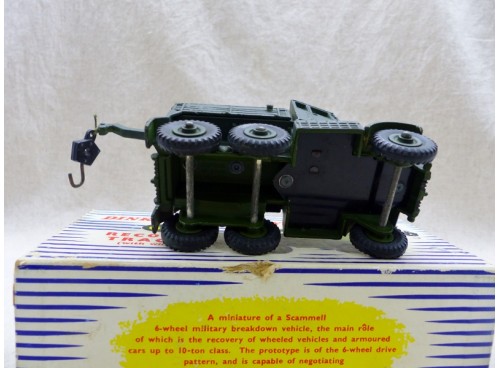 Dinky SuperToys 661 Recovery Truck Dépanneuse Militaire Near Mint Boite