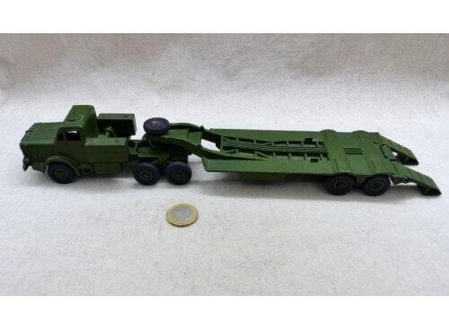 Dinky SuperToys 660 Camion militaire Thornycroft Mighty Antar Transport de Char