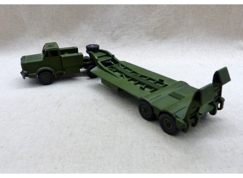Dinky SuperToys 660 Camion militaire Thornycroft Mighty Antar Transport de Char
