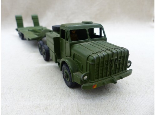 Dinky SuperToys 660 Camion militaire Thornycroft Mighty Antar Transport de Char