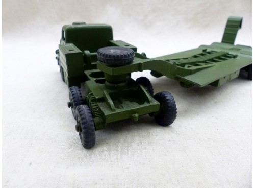 Dinky SuperToys 660 Camion militaire Thornycroft Mighty Antar Transport de Char