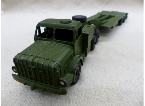 Dinky SuperToys 660 Camion militaire Thornycroft Mighty Antar Transport de Char