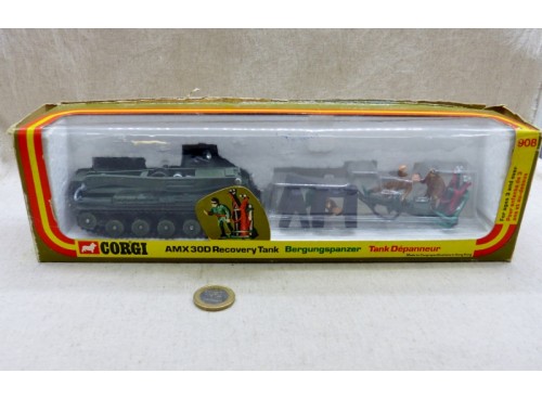 Corgi Toys 908 AMX 300 Tank Dépanneur - Recovery Tank