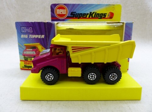 Matchbox KingSize K-4 Super Kings Big Tipper Camion Benne NM Boite