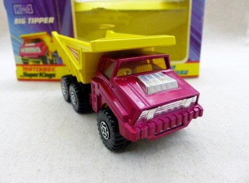 Matchbox KingSize K-4 Super Kings Big Tipper Camion Benne NM Boite