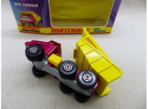 Matchbox KingSize K-4 Super Kings Big Tipper Camion Benne NM Boite