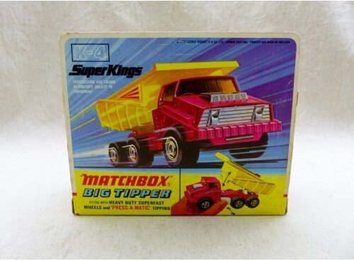 Matchbox KingSize K-4 Super Kings Big Tipper Camion Benne NM Boite