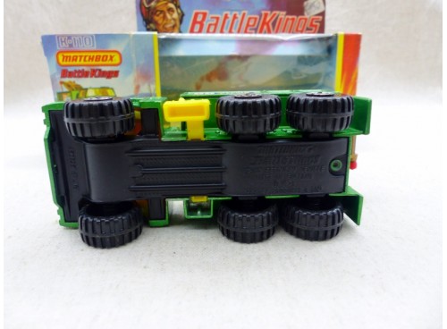 Matchbox KingSize K-110 BattleKings Camion Dépannage Militaire - Recovery Vehicle Neuf Boite