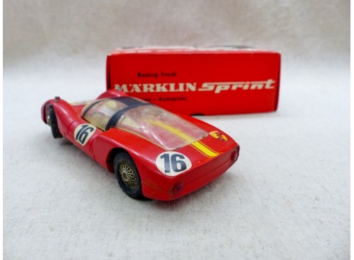 Märklin Sprint 1305 Porsche Carrera 6 avec Boite