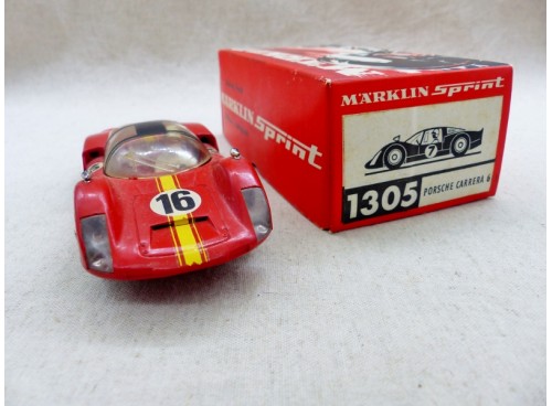 Märklin Sprint 1305 Porsche Carrera 6 avec Boite