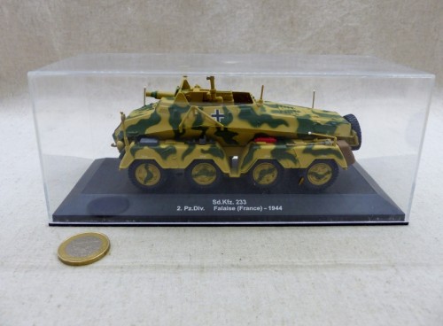 Altaya Vehicule Militaire Blindé Allemand Sd.Kfz. 233 2° Division Panzer Falaise 1944