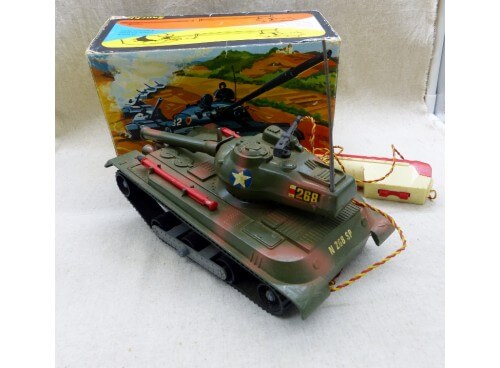 Sanchis 268 Char de Combat lance Missiles Avec Boite d'Origine