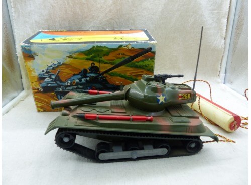 Sanchis 268 Char de Combat lance Missiles Avec Boite d'Origine