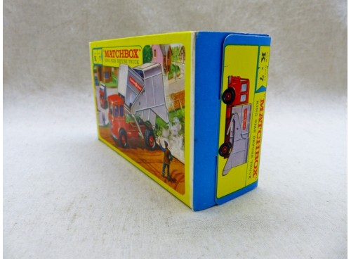 Matchbox King Size K-7 Camion Poubelle / Refuse Truck NM Boite