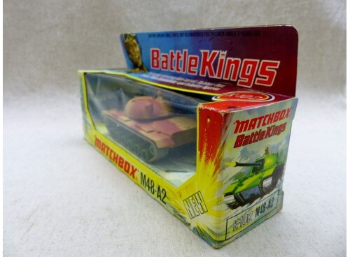 Matchbox Battlekings K-102 Char militaire M48-A2 Near Mint Boite