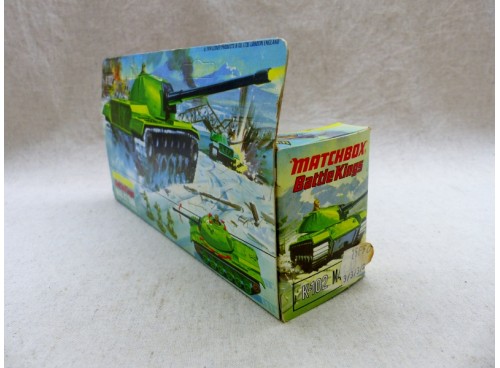 Matchbox Battlekings K-102 Char militaire M48-A2 Near Mint Boite
