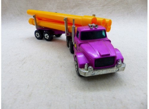 Matchbox King Size K-10 Camion Scammel Transport de Tuyau - Pipe Truck